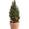 Geschmückter Weihnachtsbaum Terra -Outdoor Living Verkauf 6201982 WE FS 001 WeihnachtsbaeumchenTerra15cm