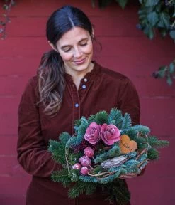 Grabstrauß In Liebe, Ca. Ø30 Cm -Outdoor Living Verkauf 6463020 WE MO 001 GrabstraussInLiebePremiumAllerheiligen202301