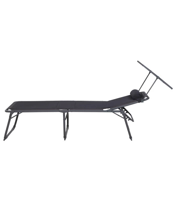 Siena Garden Campingliege Premium, Anthrazit, Ca. B69/H43/T200 Cm 6 Siena Garden Campingliege Premium, Anthrazit, Ca. B69/H43/T200 Cm – Bild 4