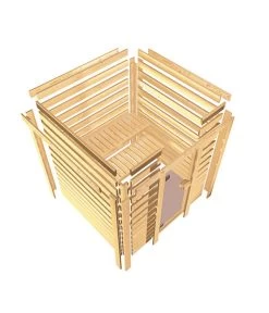 Wolff Finnhaus Innensauna Basic Nikos, Ca. B259/H205/T210 Cm -Outdoor Living Verkauf 6618755 WE DE 001 FinnhausInnensaunaBasicNikos