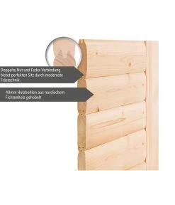 Wolff Finnhaus Innensauna Basic Nikos, Ca. B259/H205/T210 Cm -Outdoor Living Verkauf 6618755 WE DE 006 FinnhausInnensaunaBasicNikos