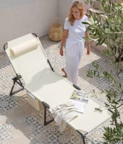 Dehner Gartenliege Mallorca, Ca. B71/H106/T227 Cm 27 Dehner Gartenliege Mallorca, Ca. B71/H106/T227 Cm -Outdoor Living Verkauf 6635163 WE MO 002 LiegeMallorcaVanilla