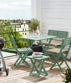 Dehner Klappbank Stavanger, 2-Sitzer -Outdoor Living Verkauf 6666440 WE MO 002 KlappstuhlStavangerGruen