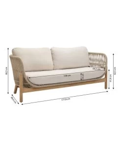 Dehner Sofa Portofino, 2-Sitzer -Outdoor Living Verkauf 6667901 WE BG 001 DehnerSofaPortofino
