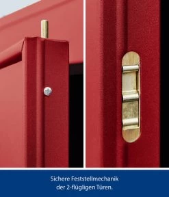 Hörmann Berry-Gerätehaus Modern-S Typ 1, Ca. B258,8/H216/T121,3 Cm -Outdoor Living Verkauf 6669378 WE DE 006 HoermannMetallgeraetehaus