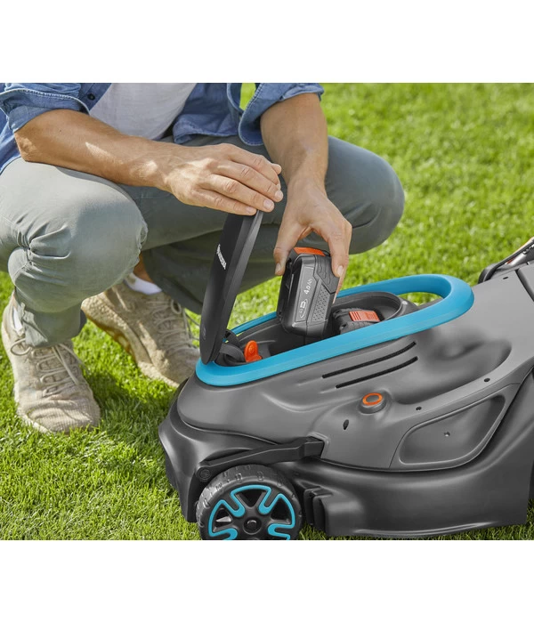 GARDENA Akku-Rasenmäher PowerMax 37/36V P4A Ready-To-Use Set 7 GARDENA Akku-Rasenmäher PowerMax 37/36V P4A Ready-To-Use Set – Bild 5