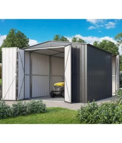 Globel Metallgerätehaus Spacer 1015, Ca. B308/H225/T465 Cm -Outdoor Living Verkauf 6679211 WE MO 002 EPHMetallgeraetehaus