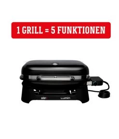Weber Elektrogrill Lumin, Ca. B66/H30,5/T48,5 Cm -Outdoor Living Verkauf 6691406 WE DE 004 LuminBlack