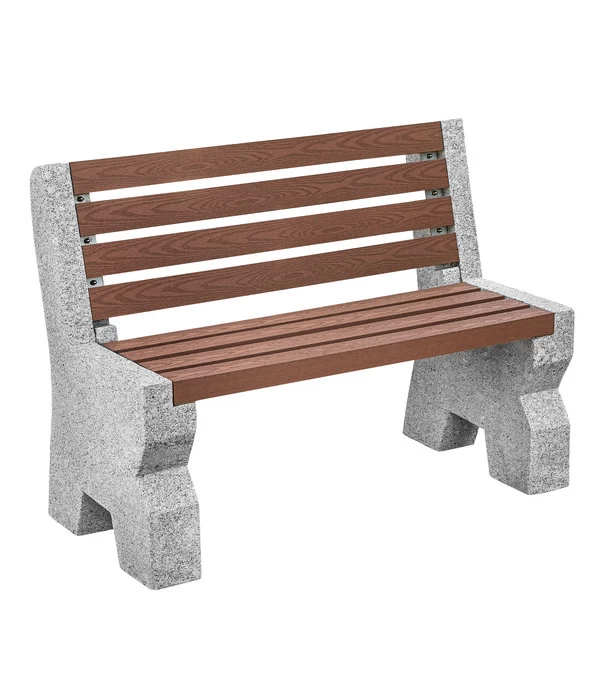 Dehner Granit-Gartenbank, 2-Sitzer, Ca. B114/H75/T52 Cm 3 Dehner Granit-Gartenbank, 2-Sitzer, Ca. B114/H75/T52 Cm