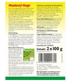 Neudorff Maulwurf-Stopp, 200 G 7 Neudorff Maulwurf-Stopp, 200 G -Outdoor Living Verkauf 6692198 WE DE 001 NeudorffMaulwurfStopp200g