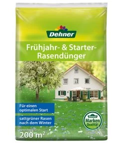 Dehner Frühjahr- Und Starter-Rasendünger, 4 Kg