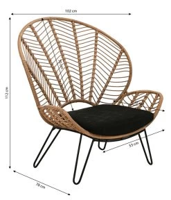 Dehner Geflechtsessel Venezia 14 Dehner Geflechtsessel Venezia -Outdoor Living Verkauf 6701650 WE BG 001 GeflechtsesselVenezia