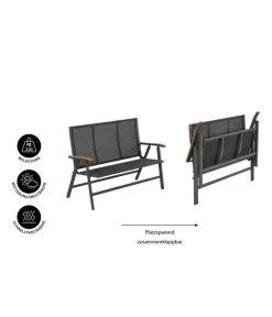 Dehner Klappbank Colmar, 2-Sitzer 9 Dehner Klappbank Colmar, 2-Sitzer -Outdoor Living Verkauf 6701692 WE IG 001 DehnerKlappbankColmar2Sitzer