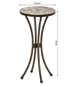 Dehner Mosaikblumenhocker Grazia -Outdoor Living Verkauf 6702369 WE BG 001 DehnerMosaikblumenhockerGraziaNEU