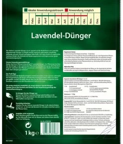 Dehner Lavendel-Dünger, 1 Kg -Outdoor Living Verkauf 6704704 WE DE 001 Lavendelduenger1kgMQ
