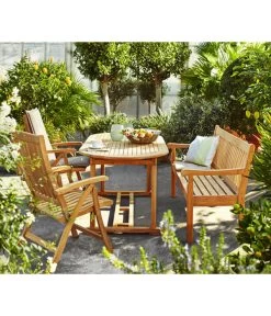 Dehner Gartenbank Havanna, 3-Sitzer -Outdoor Living Verkauf 6707897 WE MO 003 GruppeHavanna
