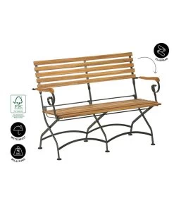 Dehner Klappbank Tegernsee, 2-Sitzer 9 Dehner Klappbank Tegernsee, 2-Sitzer -Outdoor Living Verkauf 6708168 WE IG 001 KLAPPBANKTEGERNSEE
