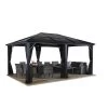 Sojag Pavillon Meridien 12x16, Ca. B485/H270/T365 Cm 1 Sojag Pavillon Meridien 12x16, Ca. B485/H270/T365 Cm -Outdoor Living Verkauf 6752737 WE FS 001 PavillonMeridien