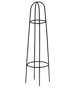 Dehner Metall-Obelisk Mini Klein, Ca. Ø12/H40 Cm