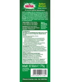Substral® Düngestäbchen Für Balkonblumen, 10 Stk. -Outdoor Living Verkauf 6770440 WE DE 001 SubstralDuengerstaebchenBalkonpflanzen10St