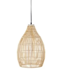 Dehner Solar-Hängeleuchte Cetara, Ca. Ø29/H42 Cm