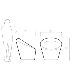 Farmet Kunststoff-Gartensessel Happy -Outdoor Living Verkauf 6884456 WE DE 001 Sesselhappyelfenbein