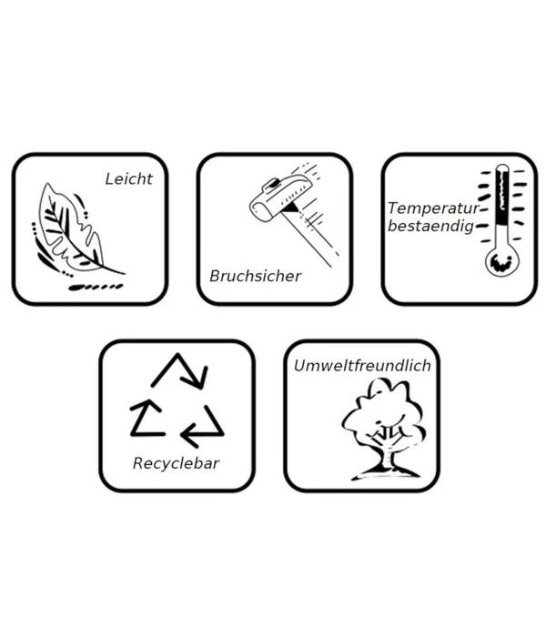 Farmet Kunststoff-Pflanzkübel, Glatt, Rund, Terrakotta 5 Farmet Kunststoff-Pflanzkübel, Glatt, Rund, Terrakotta – Bild 3