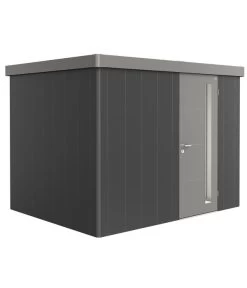 Biohort Gerätehaus Neo 2C, Dunkelgrau/quarzgrau