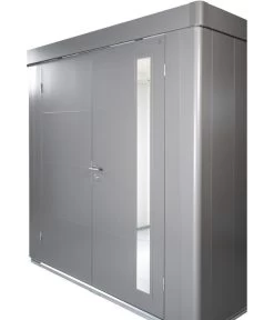 Biohort Gerätehaus Neo 3C, Quarzgrau/silber 11 Biohort Gerätehaus Neo 3C, Quarzgrau/silber -Outdoor Living Verkauf 6885255 WE DE 005 BiohortGeraetehausNeo