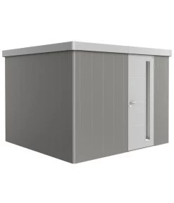 Biohort Gerätehaus Neo 3C, Quarzgrau/silber