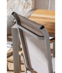 Dehner Stapelstuhl Cleveland, Hellbraun -Outdoor Living Verkauf 6894083 WE DE 001 StapelstuhlClevelandHB