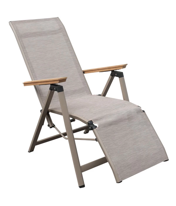 Dehner Relaxsessel Cleveland, Hellbraun 3 Dehner Relaxsessel Cleveland, Hellbraun