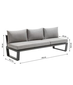 Dehner Liegenset Bellevue, 3-teilig 25 Dehner Liegenset Bellevue, 3-teilig -Outdoor Living Verkauf 6894182 WE BG 001 LiegesetBellevueNEU