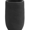 Dehner Keramik-Vase Alex, Rund, Dunkelgrau -Outdoor Living Verkauf 6894554 6894612 WE FS 001 PflanzvaseAlexAnthrazit
