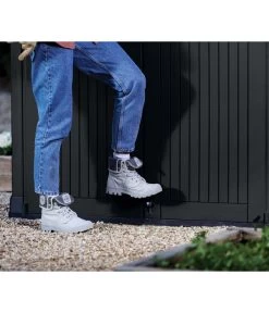 Keter Aufbewahrungsbox Store It Midi, Schwarz, 880 Liter, Ca. B132/H113,5/T71,5 Cm -Outdoor Living Verkauf 6894893 WE DE 002 KeterMuelltonnenbox