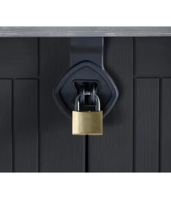 Keter Aufbewahrungsbox Store It Midi, Schwarz, 880 Liter, Ca. B132/H113,5/T71,5 Cm -Outdoor Living Verkauf 6894893 WE DE 003 KeterMuelltonnenbox