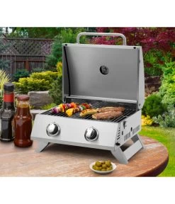 Tepro Tischgasgrill Chicago -Outdoor Living Verkauf 6896336 WE MO 001 Tischgasgrill
