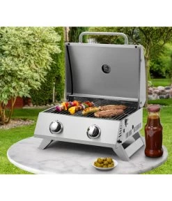 Tepro Tischgasgrill Chicago -Outdoor Living Verkauf 6896336 WE MO 002 Tischgasgrill