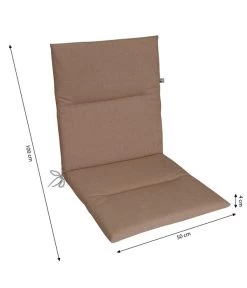 KETTtex Niederlehnerpolster Lindos Taupe, Ca. B100/H4/T50 Cm -Outdoor Living Verkauf 6907000 WE BG 001 KETTtexNiederlehnerpolsterLindosTaupe