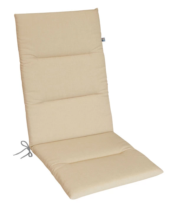 KETTtex Hochlehnerpolster Lindos Beige, Ca. B120/H4/T50 Cm 3 KETTtex Hochlehnerpolster Lindos Beige, Ca. B120/H4/T50 Cm