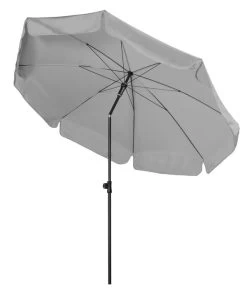 Doppler Sonnenschirm Sun Line Neo, Rund, Ca. Ø200 Cm 6 Doppler Sonnenschirm Sun Line Neo, Rund, Ca. Ø200 Cm -Outdoor Living Verkauf 6910376 WE FS 002 Sunline200Hellgrau