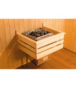 Weka Ecksauna Varberg Mit Holztür Inkl. Ofen, Ca. B194/H199/T194 Cm -Outdoor Living Verkauf 6914915 WE DE 003 WekaEcksaunaVarberg