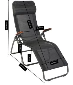 Sungörl Bäderliege Dreamliner Amazing Deluxe, Ca. B69/H118/T176 Cm -Outdoor Living Verkauf 6935183 WE DE 001 BaederliegeDEamlAmazing