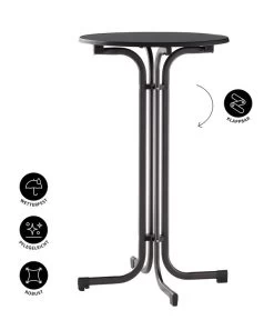 Sieger Partytisch, Ca. Ø70/H112 Cm -Outdoor Living Verkauf 6940597 WE IG 001 SiegerPartytischAnthrazit