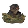 Ubbink Schwimmender Polyresin-Wasserspeier Otter, Ca. B21/H22/T19 Cm -Outdoor Living Verkauf 6944656 WE FS 001 SchwimmenderPolyresinWasserspeierOtter