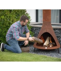 Westmann Grillkamin, Ca. B70/H160/T70 Cm -Outdoor Living Verkauf 6992564 WE MO 002 GrillkaminMitRauchablas