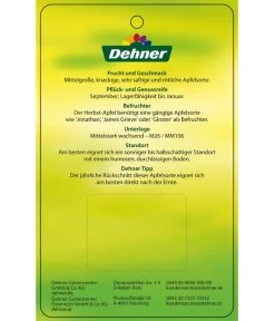 Herbstapfel 'Elstar' -Outdoor Living Verkauf 7639164 HerbstapfelElstar Etikett 2