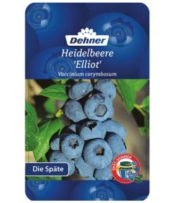Heidelbeere 'Elliot' -Outdoor Living Verkauf 7665227 HeidelbeereElliot Etikett 1