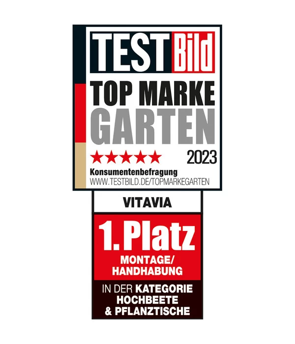 Vitavia Hochbeet Oslo In&Out, Grau/alu 4 Vitavia Hochbeet Oslo In&Out, Grau/alu – Bild 2